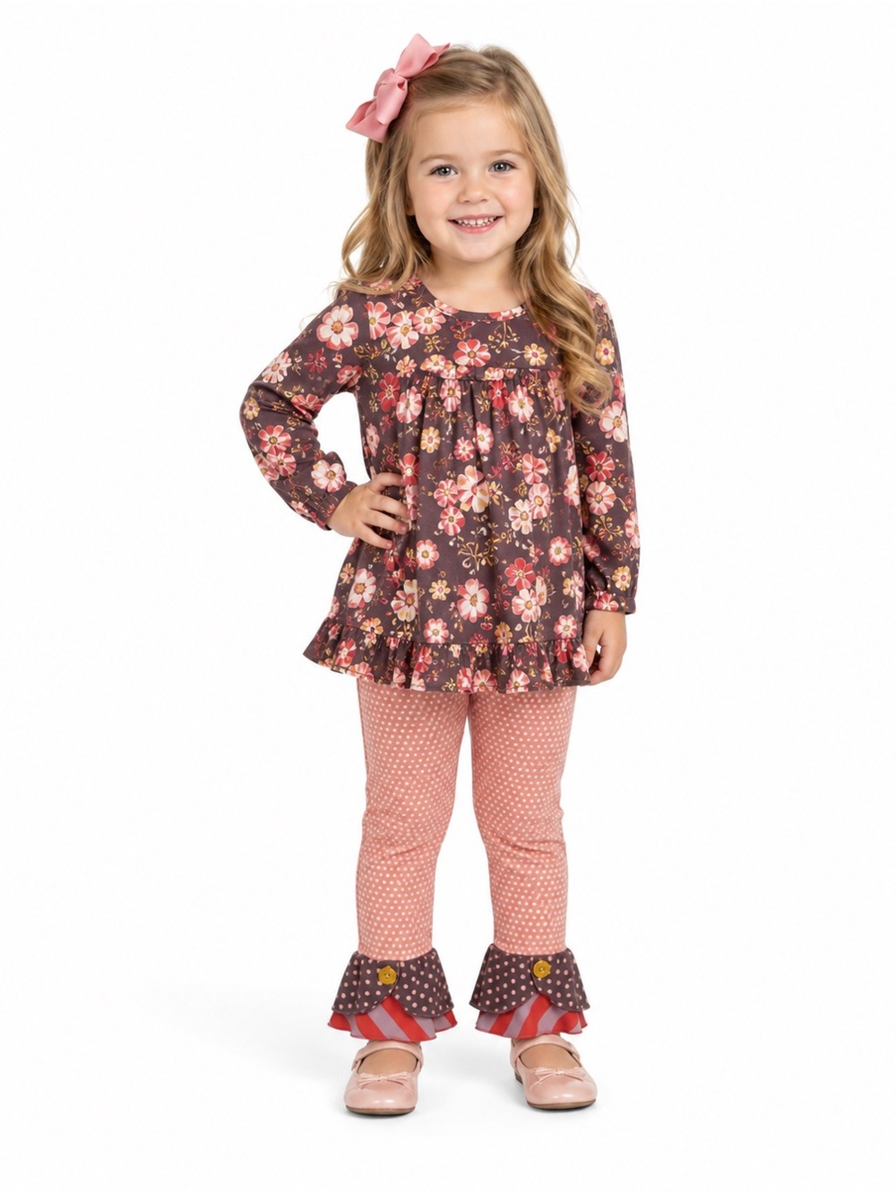 Matilda Jane leggings Alden Scappy girls size 4